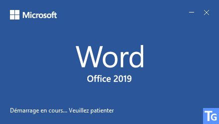 comment activer word 2019